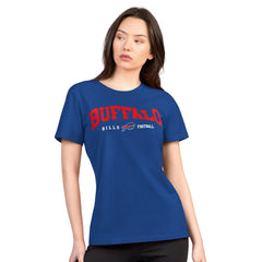 Buffalo Bills G-III 4Her by Carl Banks Women's Super-Slim Lightweight Winning Crew T-Shirt | NFL Discount