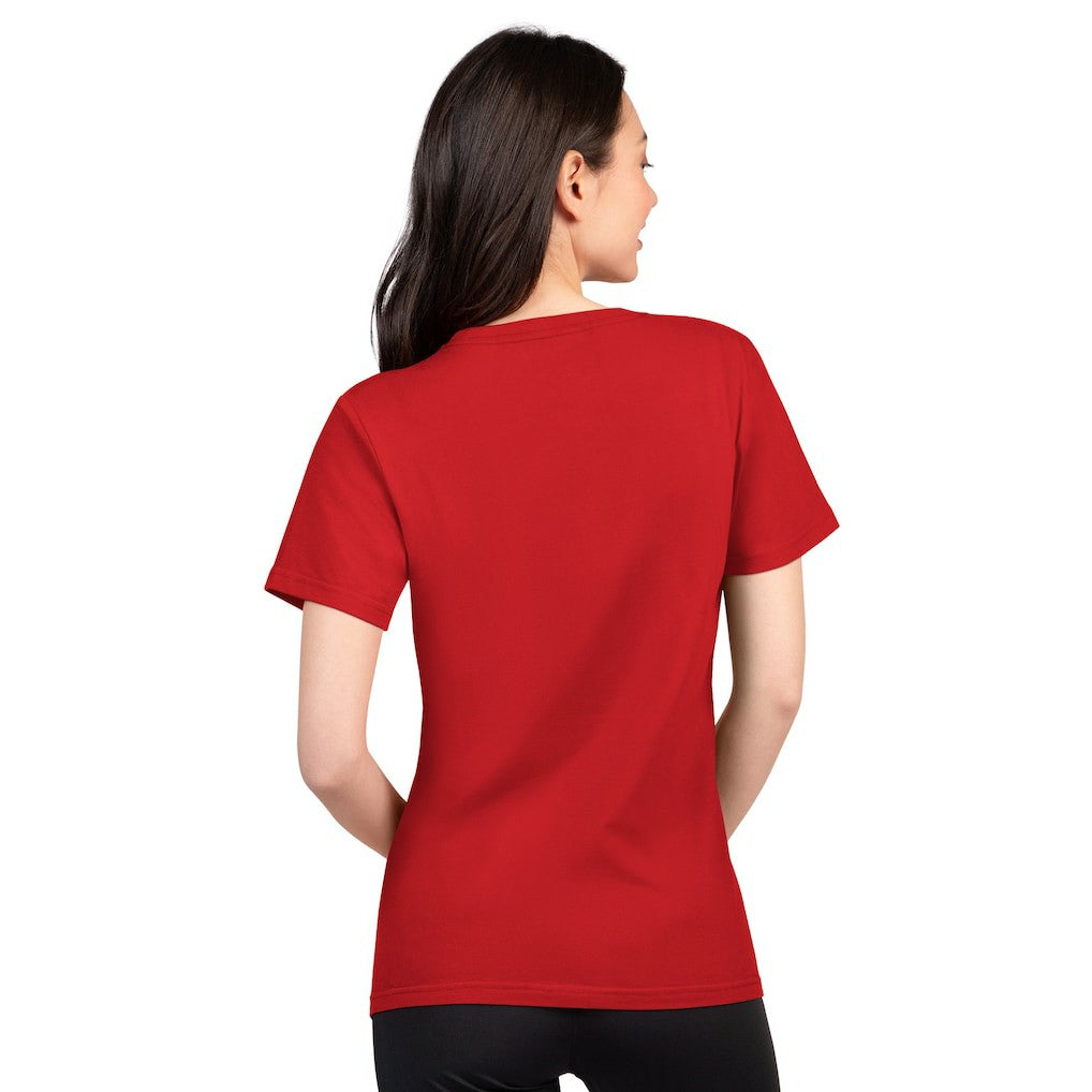 San Francisco 49ers G-III 4Her by Carl Banks Women's Super-Slim Lightweight Winning Crew T-Shirt | NFL Sale