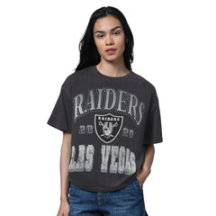 Las Vegas Raiders Starter Women's Oversized Hall of Fame T-Shirt | NFL Outlet