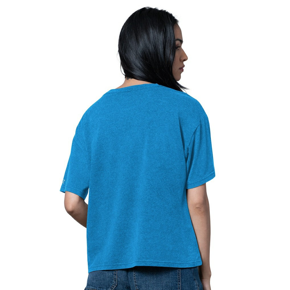Los Angeles Chargers Starter Women's Oversized Hall of Fame T-Shirt | NFL Discount
