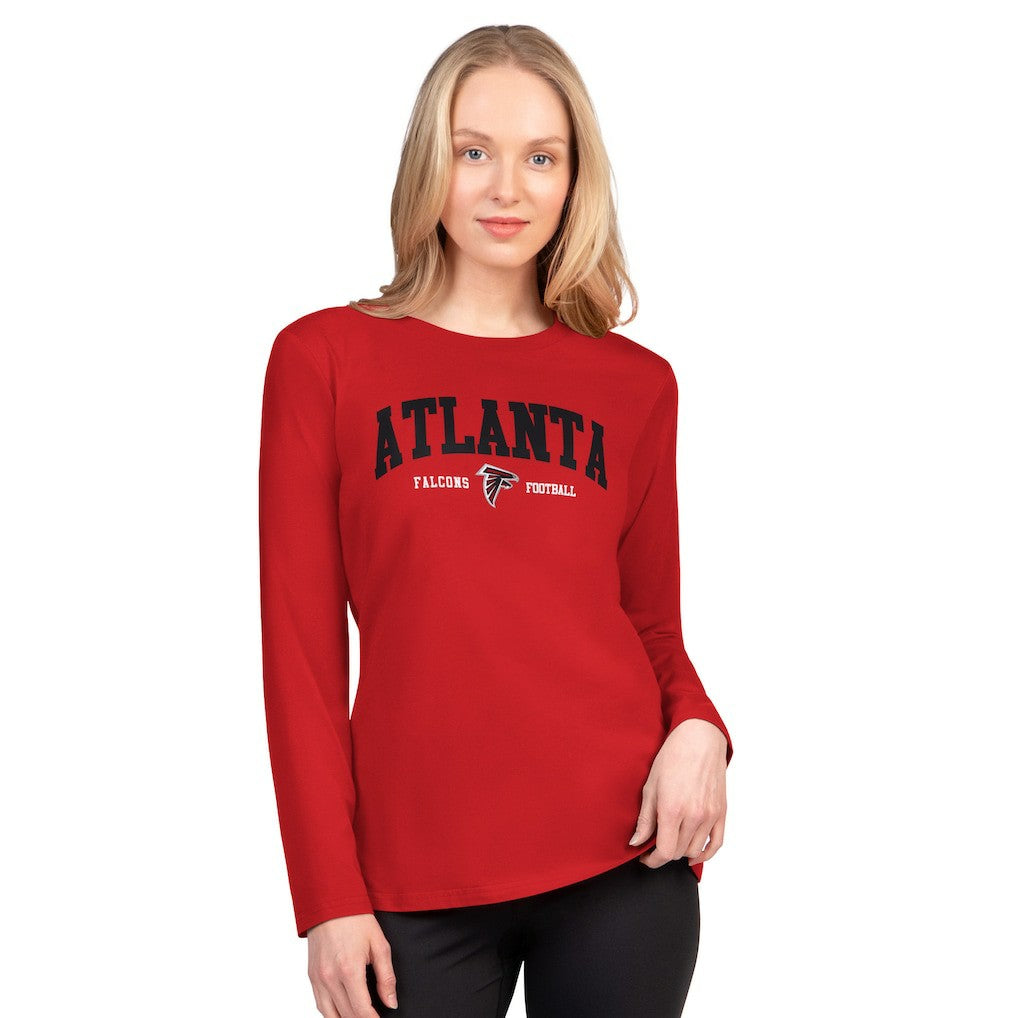 Atlanta Falcons G-III 4Her by Carl Banks Women's Best Play Long Sleeve T-Shirt | NFL Sale