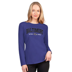 Baltimore Ravens G-III 4Her by Carl Banks Women's Best Play Long Sleeve T-Shirt | NFL On sale