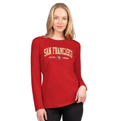 San Francisco 49ers G-III 4Her by Carl Banks Women's Best Play Long Sleeve T-Shirt | NFL Outlet