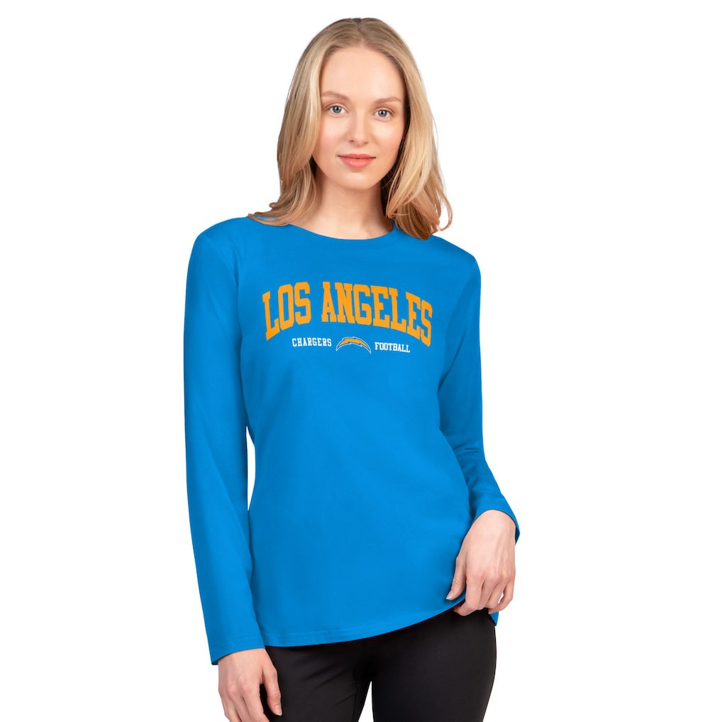 Los Angeles Chargers G-III 4Her by Carl Banks Women's Best Play Long Sleeve T-Shirt | NFL Online