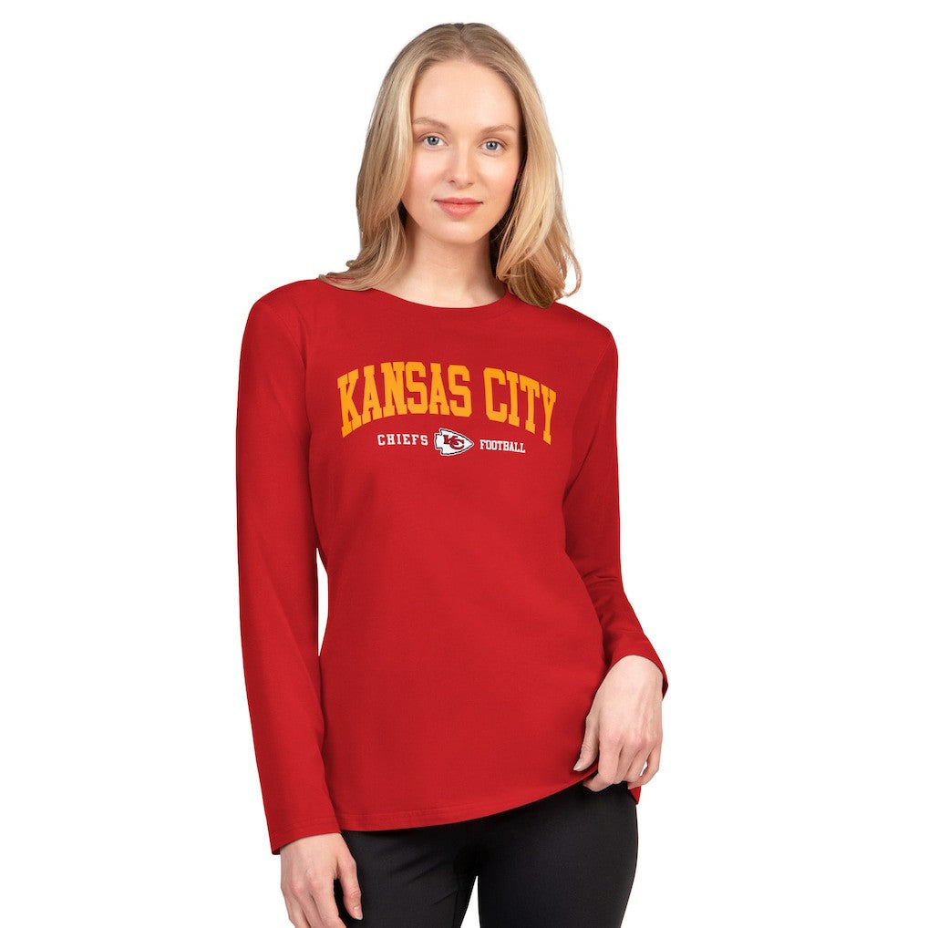 Kansas City Chiefs G-III 4Her by Carl Banks Women's Best Play Long Sleeve T-Shirt | NFL Near me