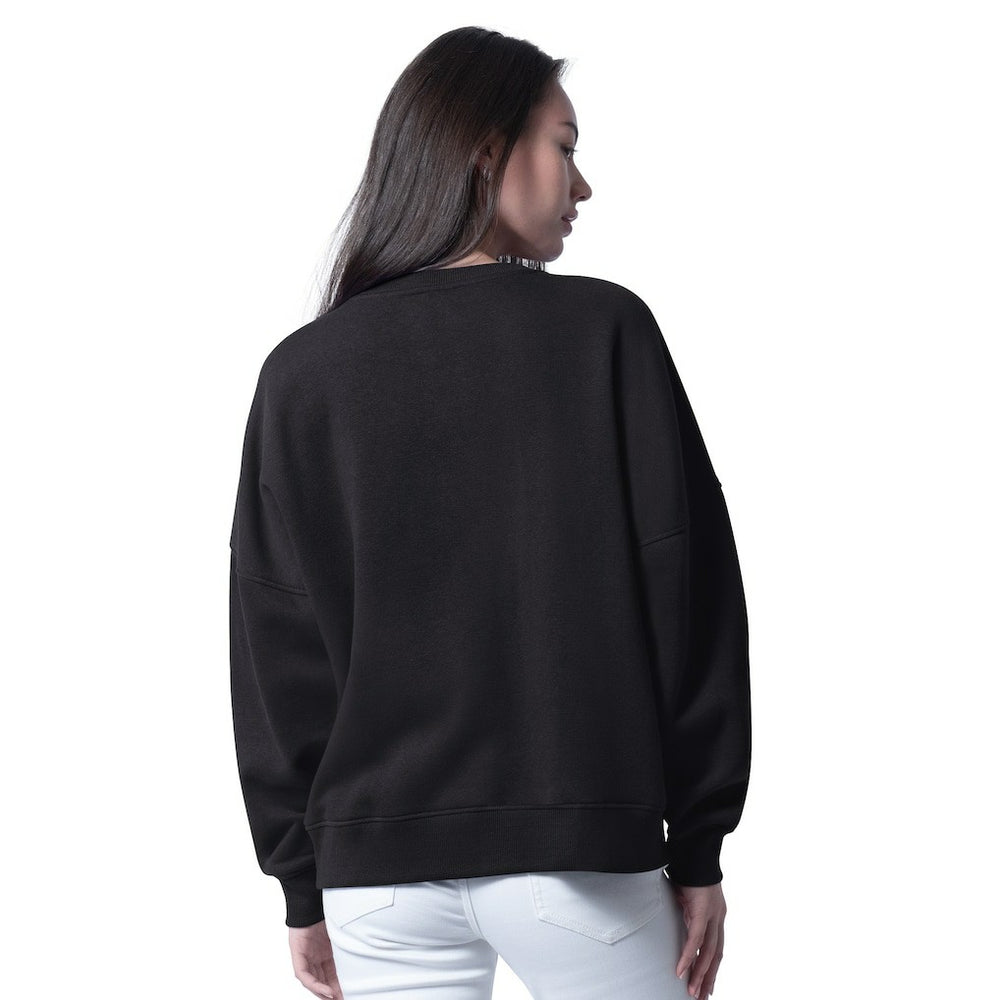 Carolina Panthers G-III 4Her by Carl Banks Women's Oversized Feud Sweatshirt | NFL Sale