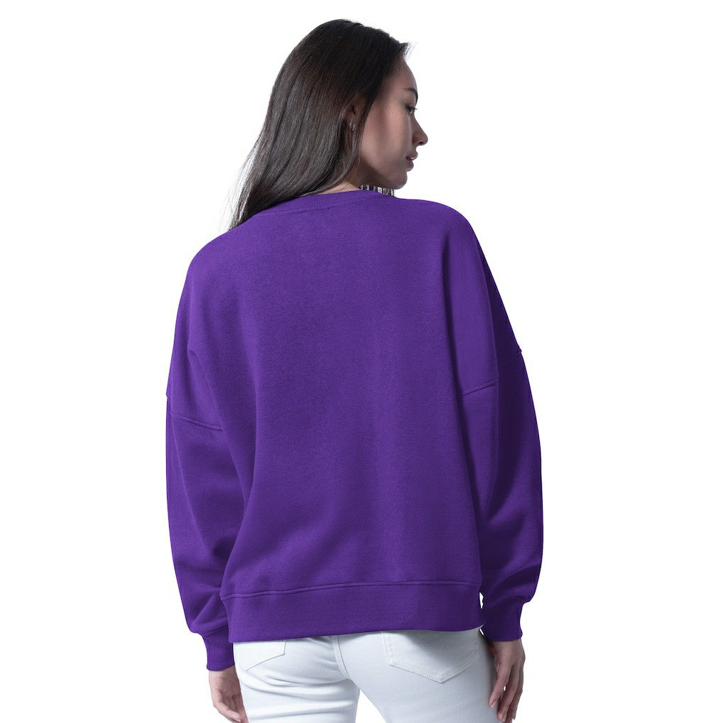 Minnesota Vikings G-III 4Her by Carl Banks Women's Oversized Feud Sweatshirt | NFL Near me