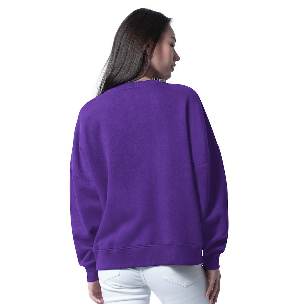 Minnesota Vikings G-III 4Her by Carl Banks Women's Oversized Feud Sweatshirt | NFL Near me