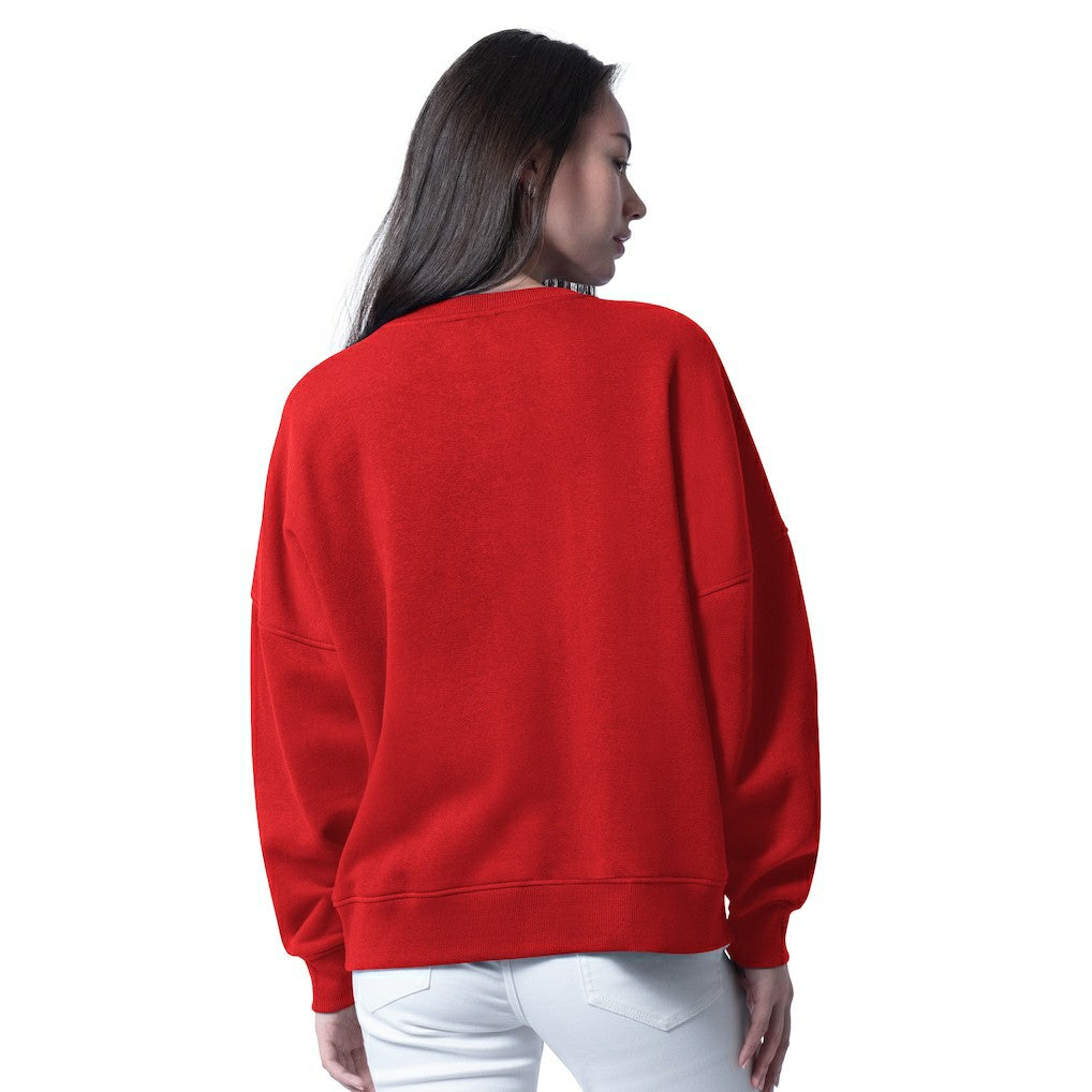 San Francisco 49ers G-III 4Her by Carl Banks Women's Oversized Feud Sweatshirt | NFL Hot