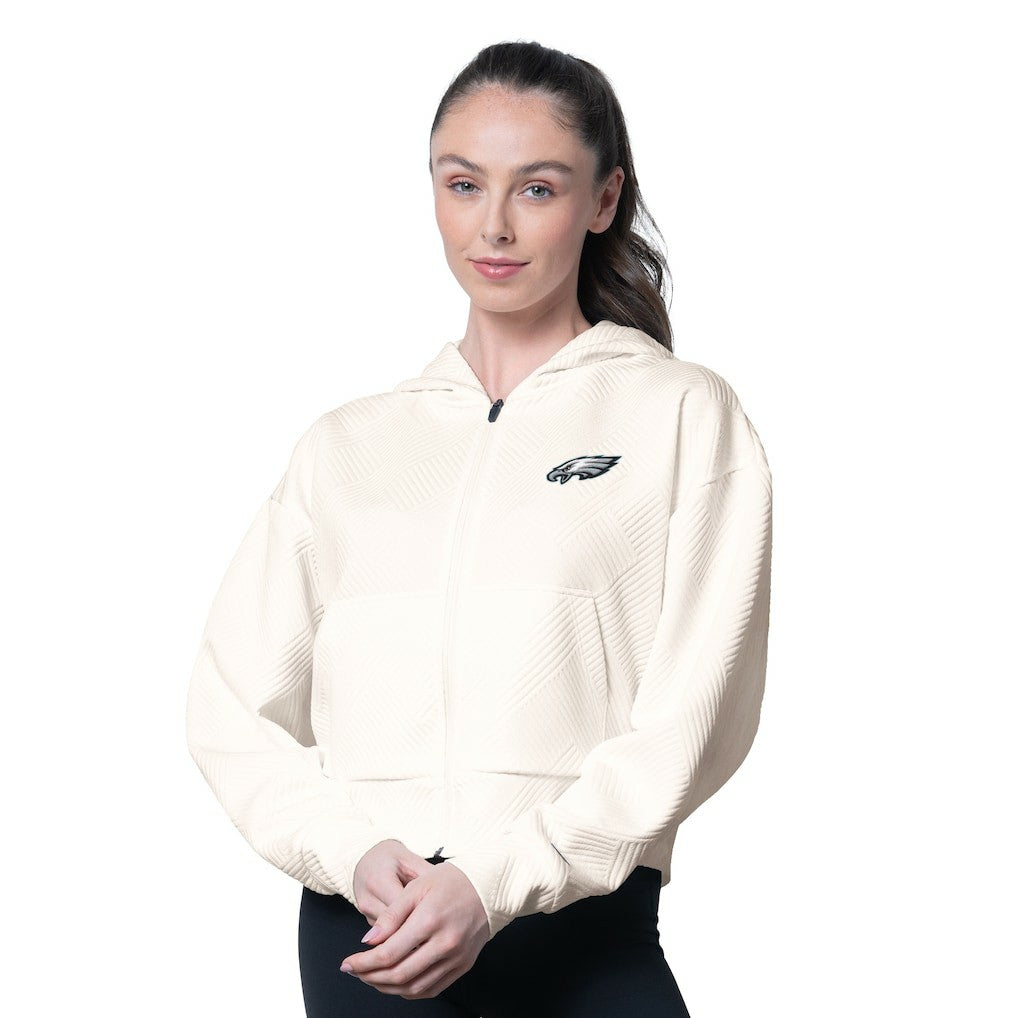 Philadelphia Eagles MSX by Michael Strahan Women's Eleanor Full-Zip Hoodie | NFL Online
