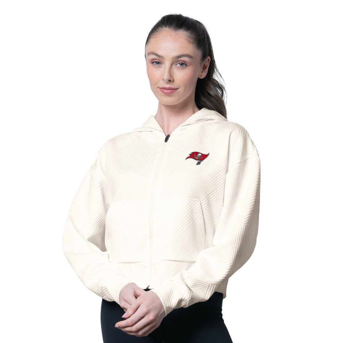 Tampa Bay Buccaneers MSX by Michael Strahan Women's Eleanor Full-Zip Hoodie | NFL Hot