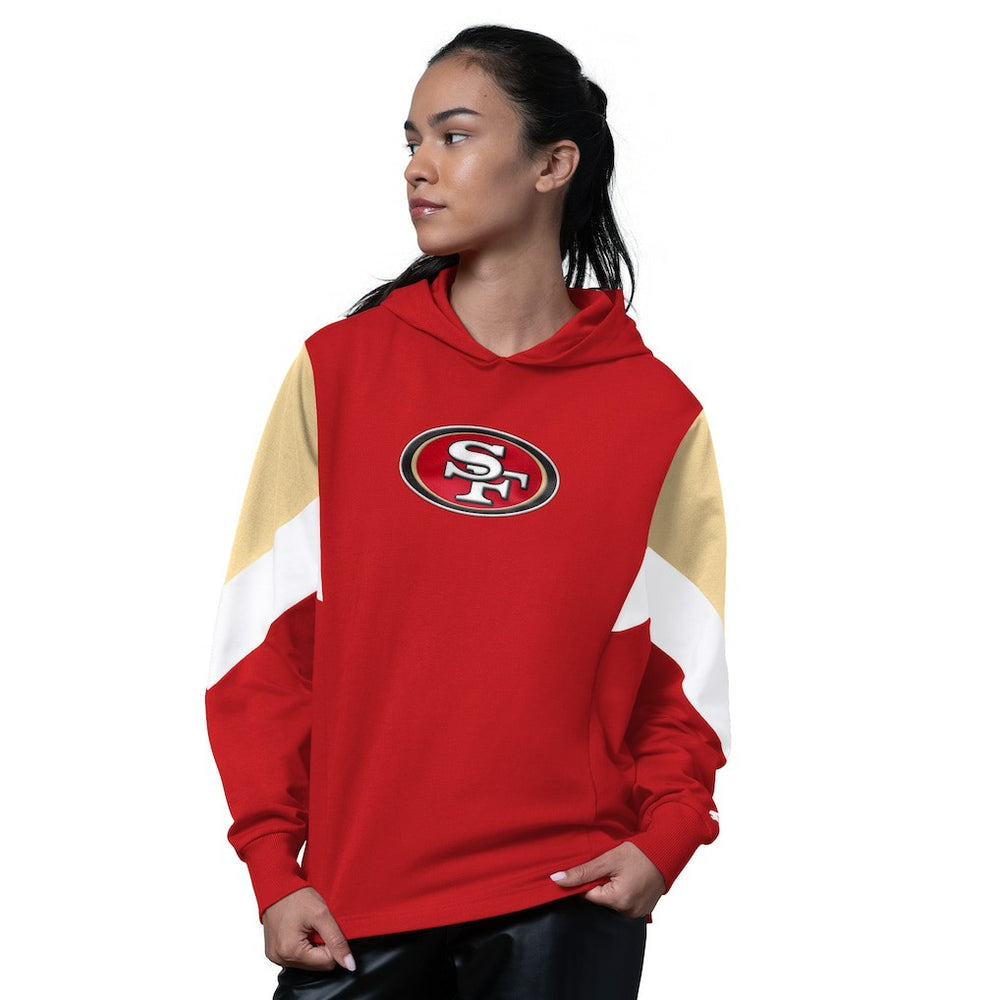 San Francisco 49ers Starter Women's Scrimmage Hoodie | NFL Online