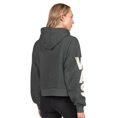 Washington Commanders Starter Women's Star Player Cropped Fleece Pullover Hoodie | NFL New