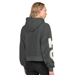 Kansas City Chiefs Starter Women's Star Player Cropped Fleece Pullover Hoodie | NFL Near me
