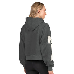 Miami Dolphins Starter Women's Star Player Cropped Fleece Pullover Hoodie | NFL Near me
