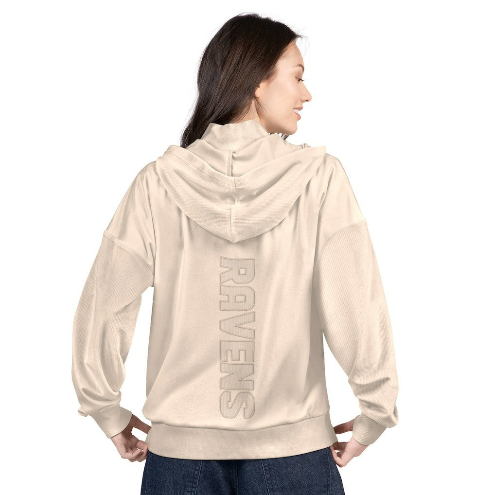 Baltimore Ravens G-III 4Her by Carl Banks Women's Rookie Full-Zip Hoodie | NFL Online