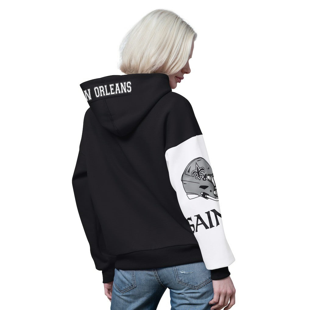 New Orleans Saints Starter Women's 4th Down Full-Zip Hoodie | NFL Hot