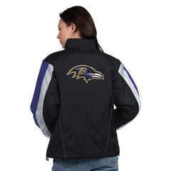 Baltimore Ravens Starter Women's Thursday Night Gridiron Half-Zip Jacket | NFL Near me