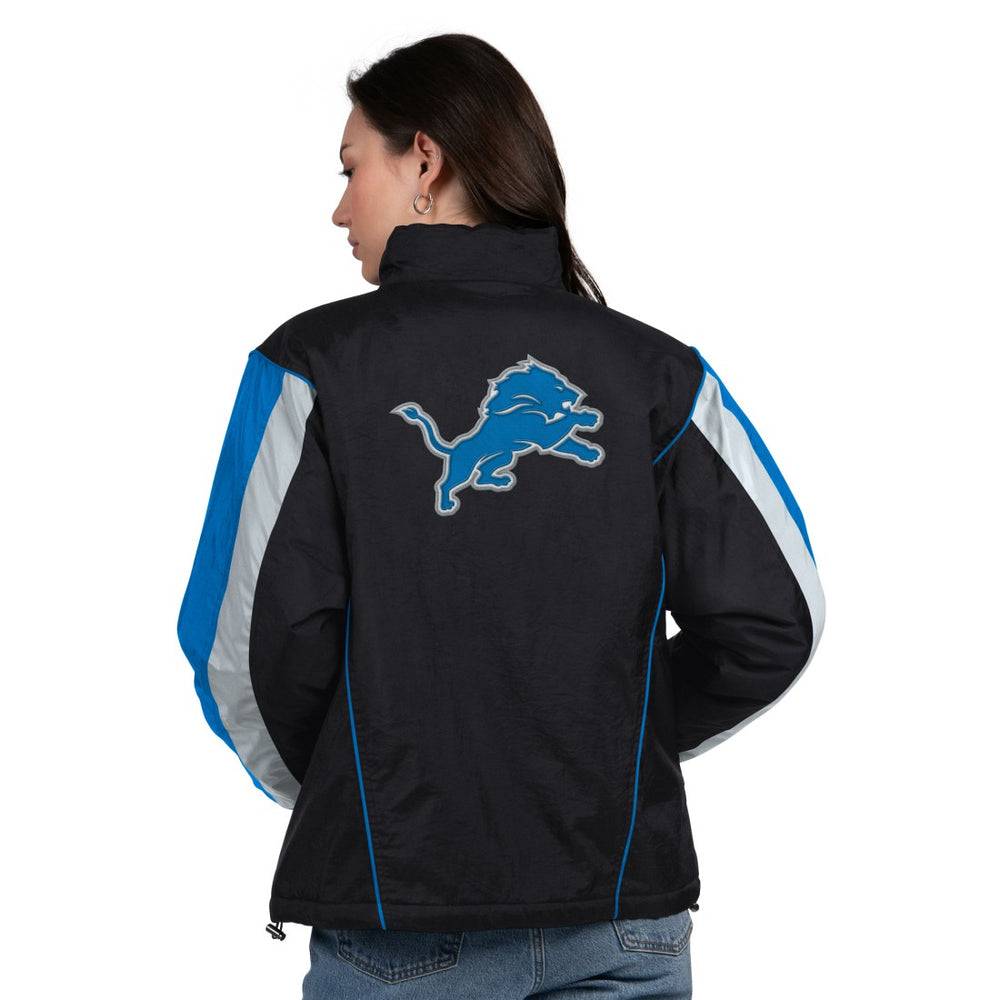 Detroit Lions Starter Women's Thursday Night Gridiron Half-Zip Jacket | NFL Online