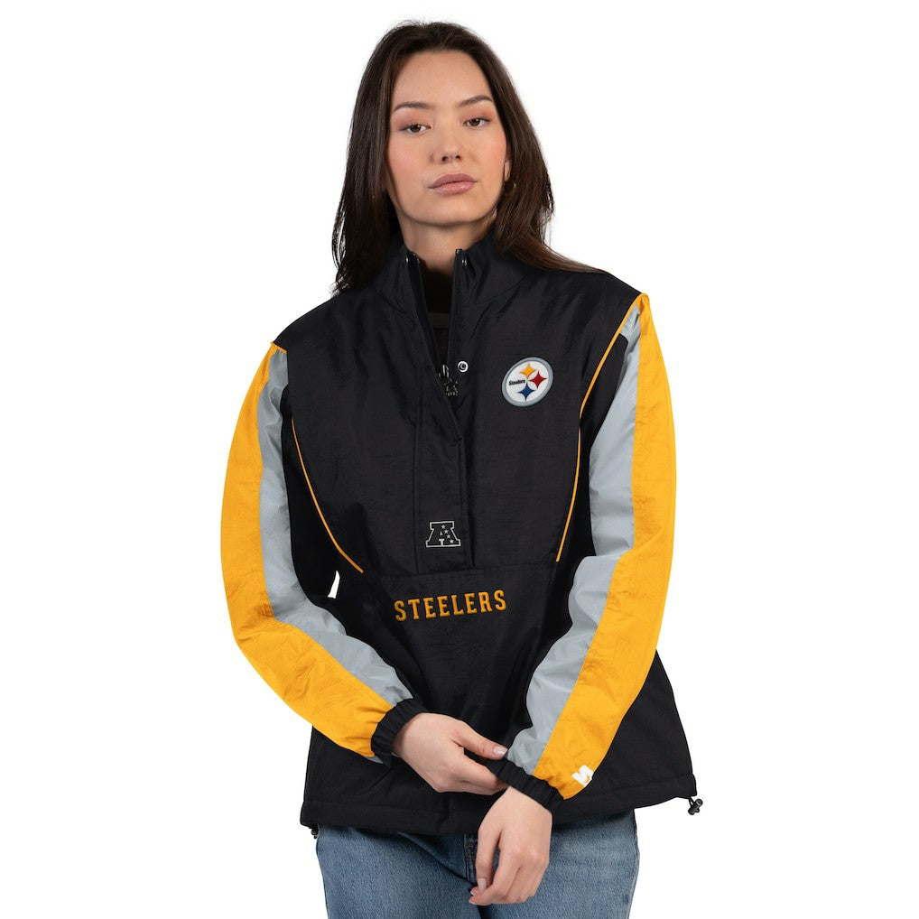 Pittsburgh Steelers Starter Women's Thursday Night Gridiron Half-Zip Jacket | NFL Near me