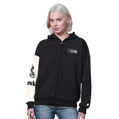 Seattle Seahawks Starter Women's 4th Down Full-Zip Hoodie | NFL Sale