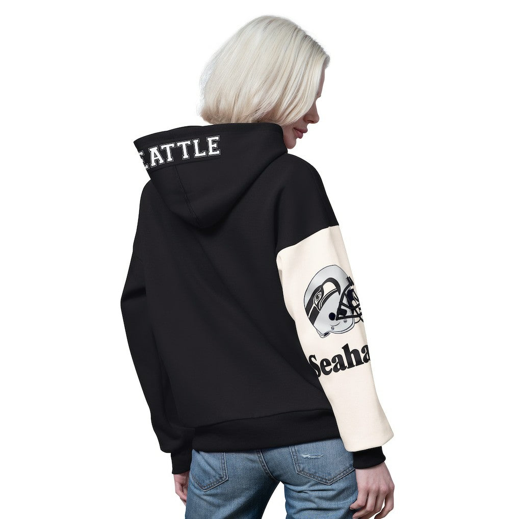 Seattle Seahawks Starter Women's 4th Down Full-Zip Hoodie | NFL Sale