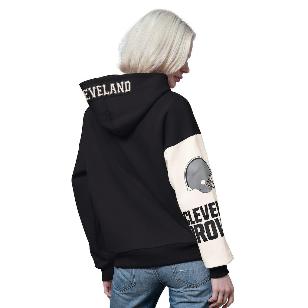 Cleveland Browns Starter Women's 4th Down Full-Zip Hoodie | NFL Outlet