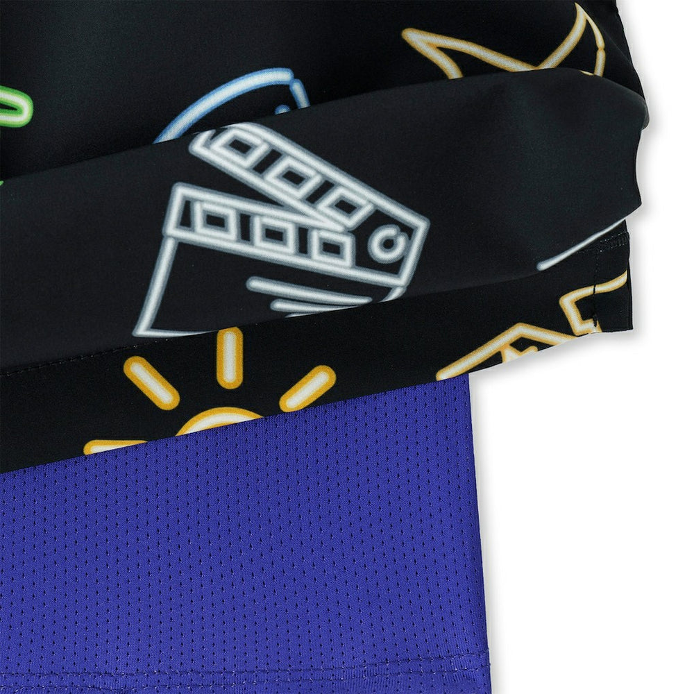 Los Angeles Rams Chubbies The Neon 5.5" Classic Lined Swim Trunks | NFL On sale