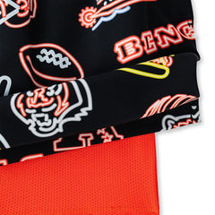 Cincinnati Bengals Chubbies The Neon 5.5" Classic Lined Swim Trunks | NFL Sale