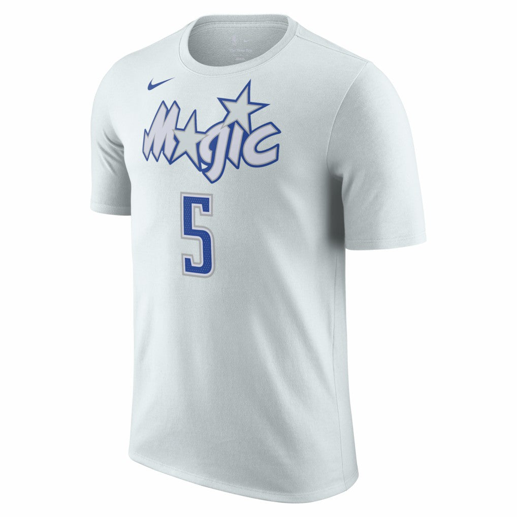 Silver Paolo Banchero Orlando Magic Unisex 2025/26 City Edition Name & Number T-Shirt | NBA