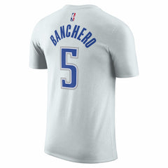 Silver Paolo Banchero Orlando Magic Unisex 2025/26 City Edition Name & Number T-Shirt | NBA