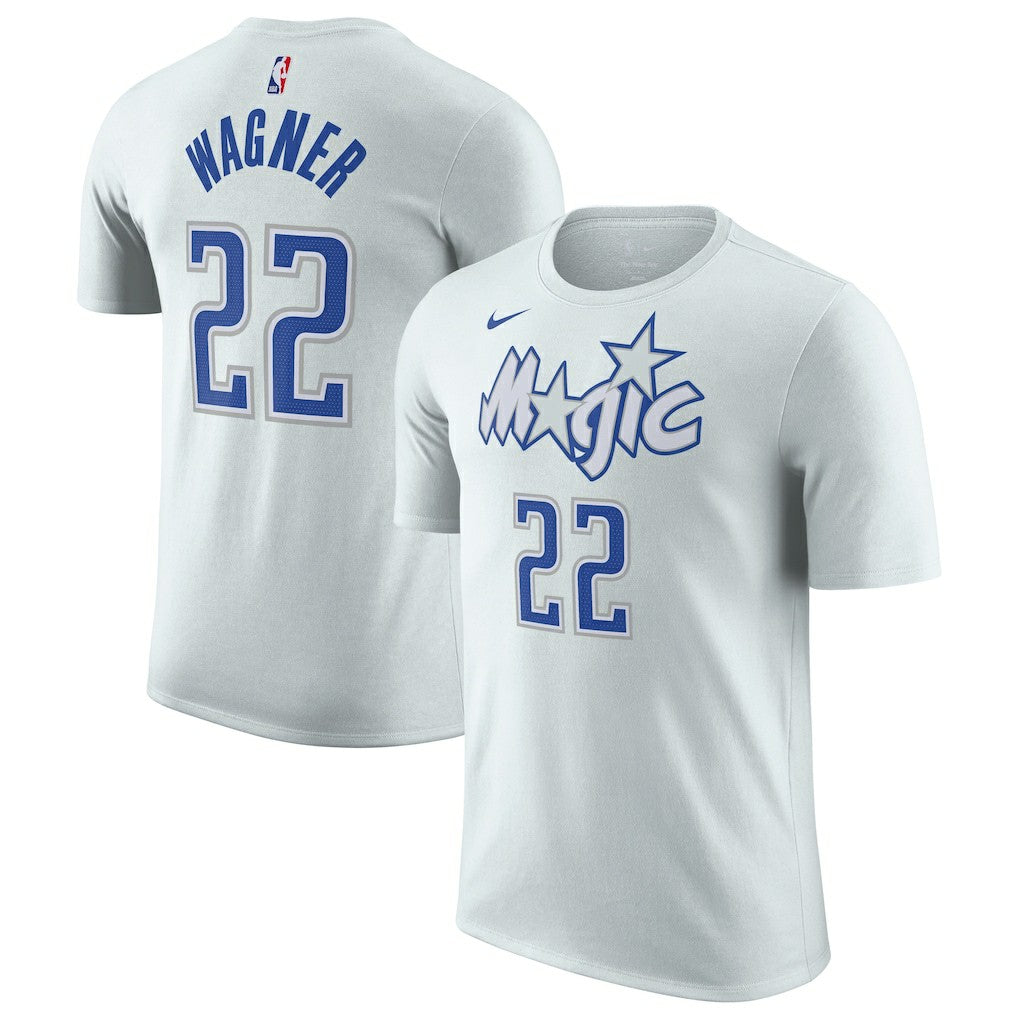 Silver Franz Wagner Orlando Magic Unisex 2025/26 City Edition Name & Number T-Shirt | NBA