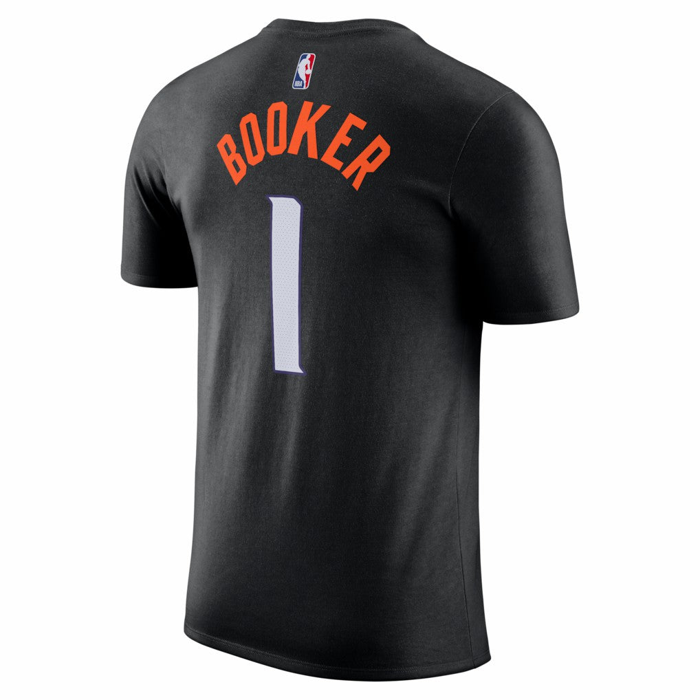 Black Devin Booker Phoenix Suns Unisex 2025/26 City Edition Name & Number T-Shirt | NBA