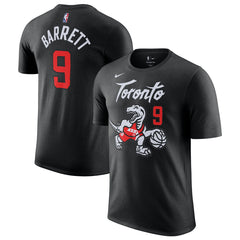 Black RJ Barrett Toronto Raptors Unisex 2025/26 City Edition Name & Number T-Shirt | NBA