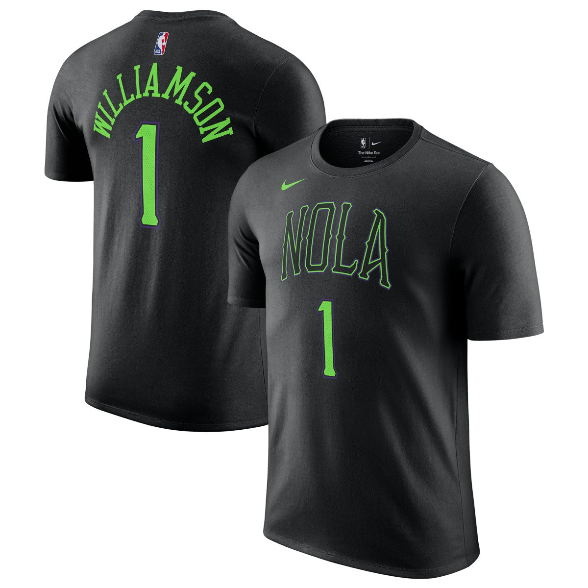Black Zion Williamson New Orleans Pelicans Unisex 2025/26 City Edition Name & Number T-Shirt | NBA