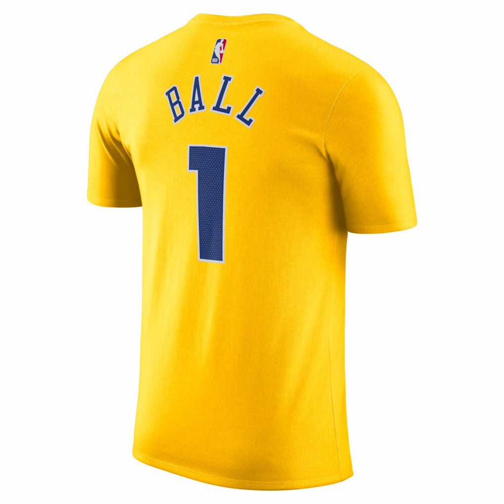 Yellow LaMelo Ball Charlotte Hornets Jordan Brand Unisex 2025/26 City Edition Name & Number T-Shirt | NBA