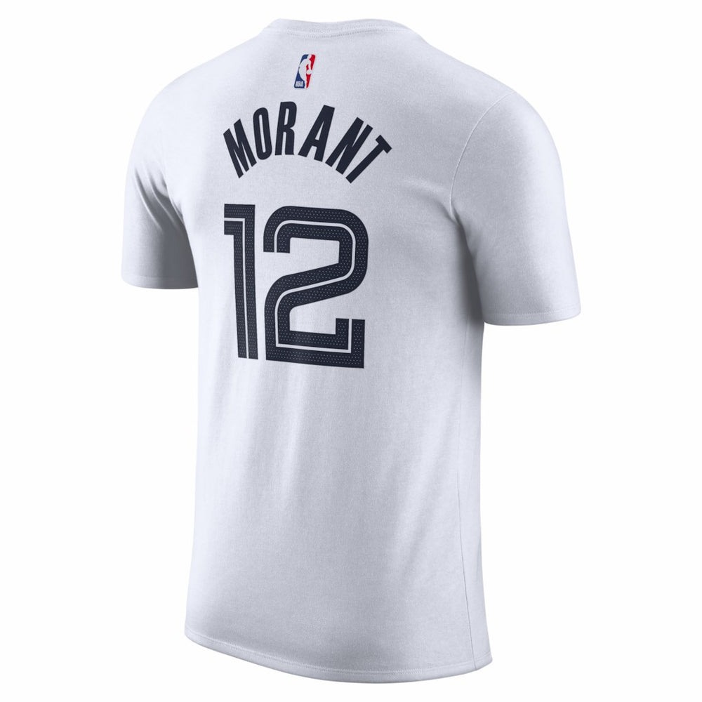 White Ja Morant Memphis Grizzlies Unisex 2025/26 City Edition Name & Number T-Shirt | NBA