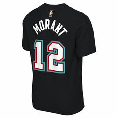 Black Ja Morant Memphis Grizzlies Unisex Name & Number T-Shirt | NBA