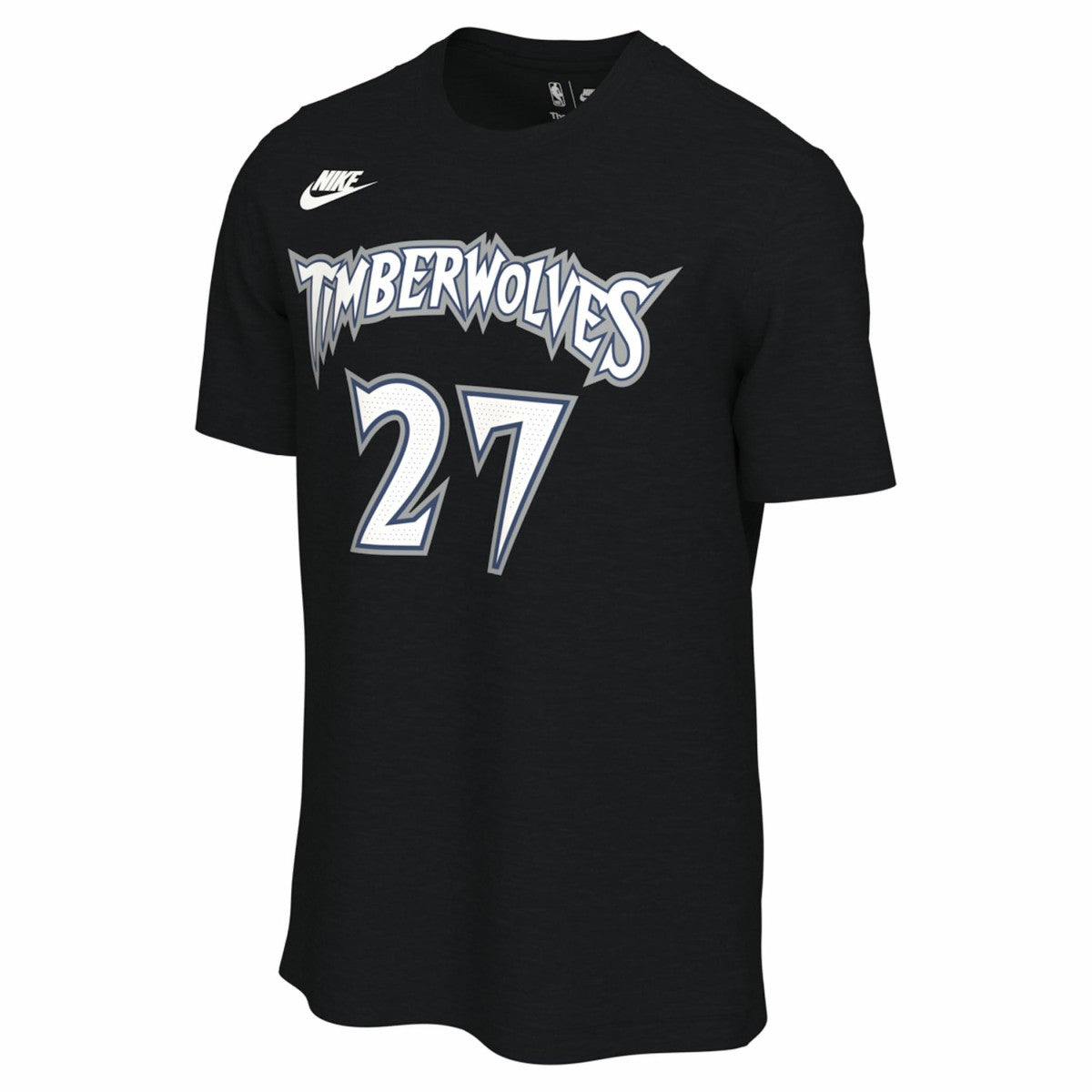 Black Rudy Gobert Minnesota Timberwolves Unisex Name & Number T-Shirt | NBA