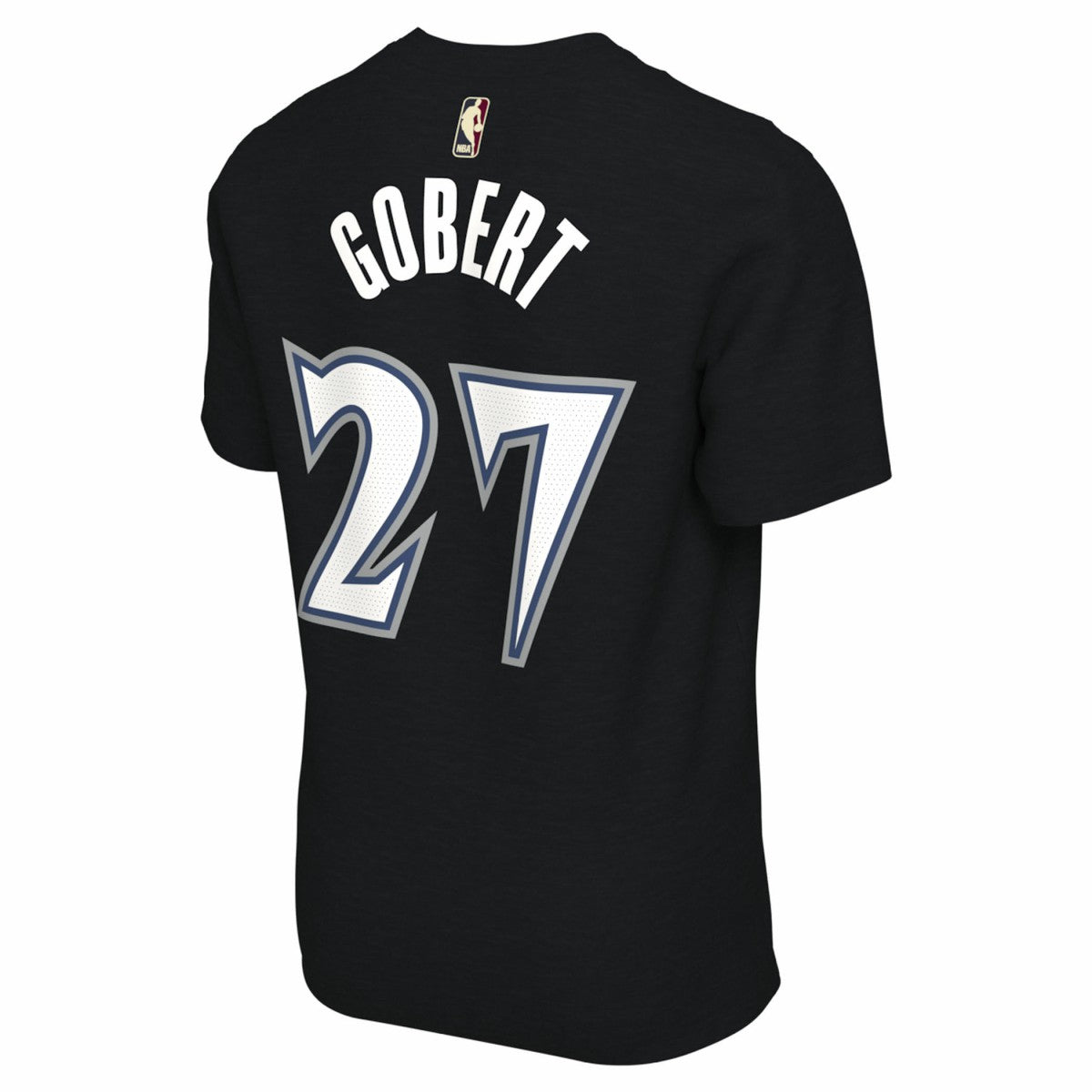 Black Rudy Gobert Minnesota Timberwolves Unisex Name & Number T-Shirt | NBA