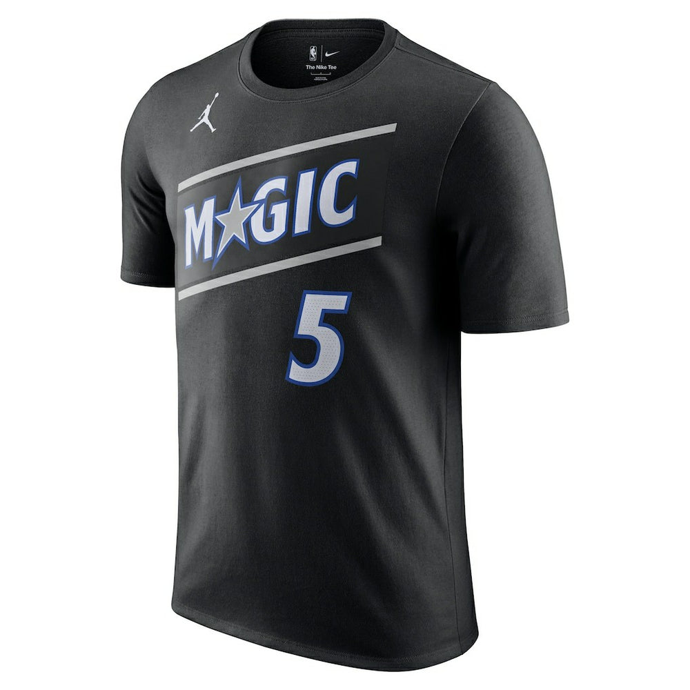 Black Paolo Banchero Orlando Magic Jordan Brand Unisex Name & Number T-Shirt | NBA