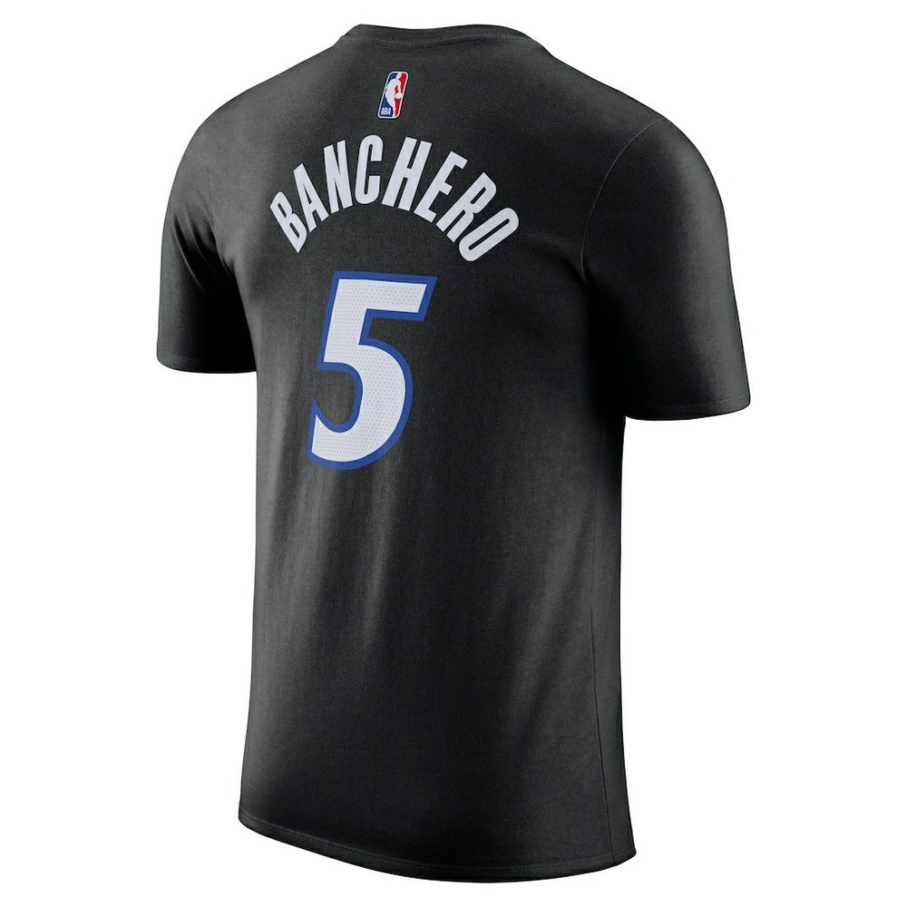 Black Paolo Banchero Orlando Magic Jordan Brand Unisex Name & Number T-Shirt | NBA