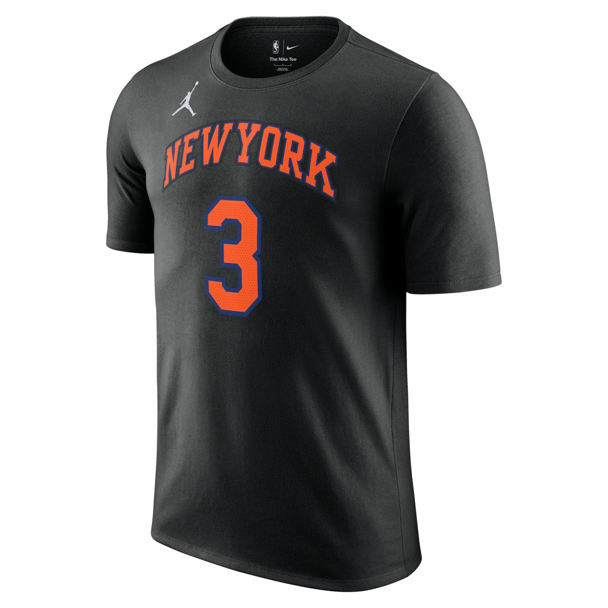Black Josh Hart New York Knicks Jordan Brand Unisex Name & Number T-Shirt | NBA