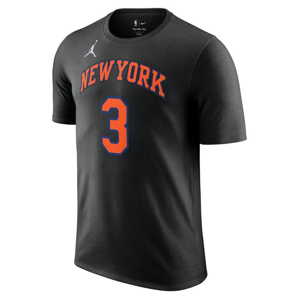 Black Josh Hart New York Knicks Jordan Brand Unisex Name & Number T-Shirt | NBA