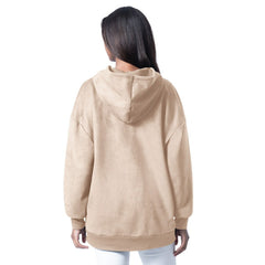 Las Vegas Raiders G-III 4Her by Carl Banks Women's Best Hitter Oversized Tunic Pullover Hoodie | NFL Sale