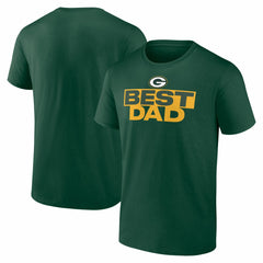Green Bay Packers Best Dad Father's Day T-Shirt | NFL Sale