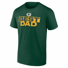 Green Bay Packers Best Dad Father's Day T-Shirt | NFL Sale