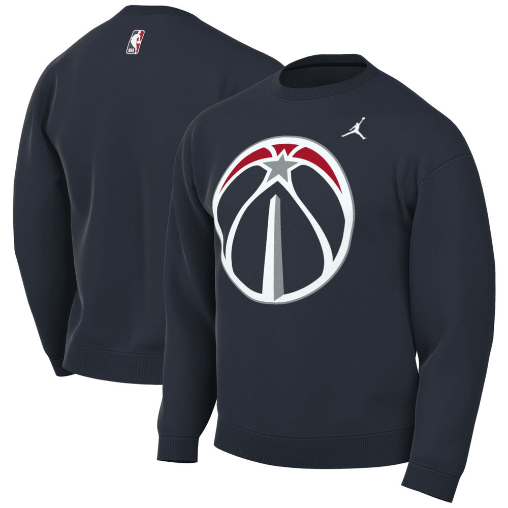 Navy Washington Wizards Jordan Brand Statement Edition Sweatshirt | NBA