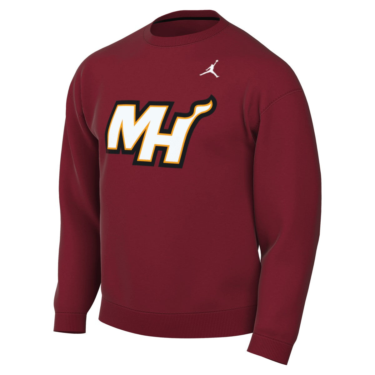 Red Miami Heat Jordan Brand Statement Edition Sweatshirt | NBA