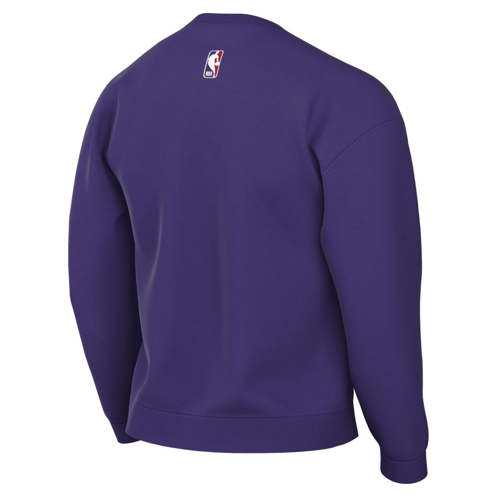 Purple Los Angeles Lakers Jordan Brand Statement Edition Sweatshirt | NBA